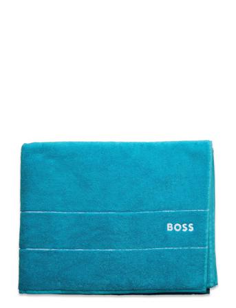 Plain Bath Sheet Home Textiles Bathroom Textiles Towels & Bath Towels Beach Towels Sininen Boss Home