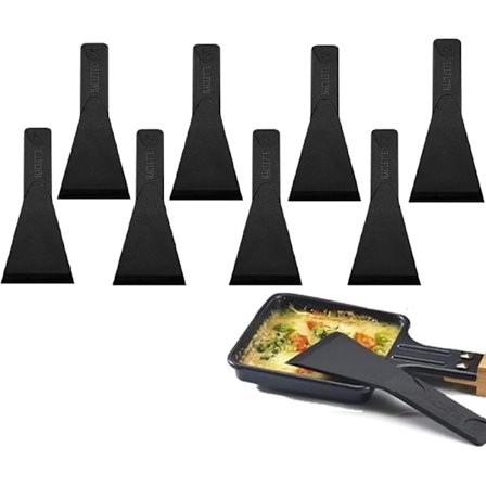Ostespatler, Skraper, Sklier, 8 stk. Ostetilbehør Kjøkkenredskaper for Non-Stick Panner Griller Ostebrett Gourmet