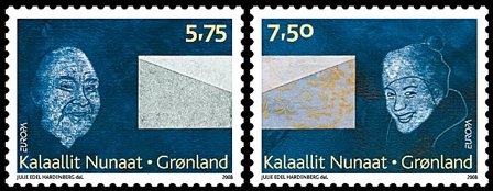 Grønland - Europa'08(2) - Postfrisk sæt 2v