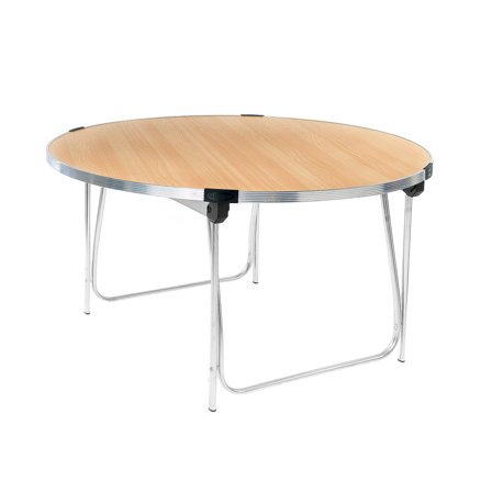 Round folding table, Ø 1520x698 mm, green