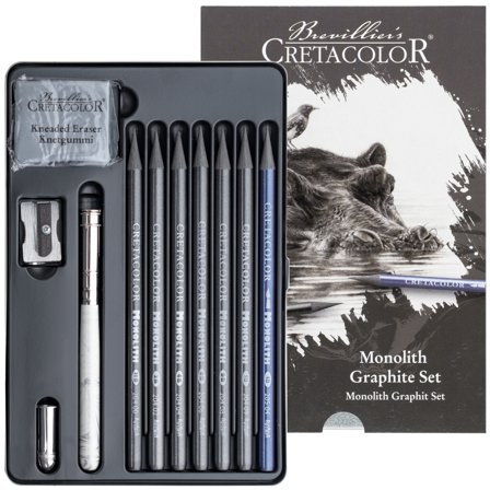 Cretacolor Monolith grafietset 11-delig