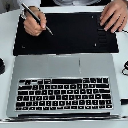 358mm*210mm Digital Tegnebrett Håndskrivningstavle