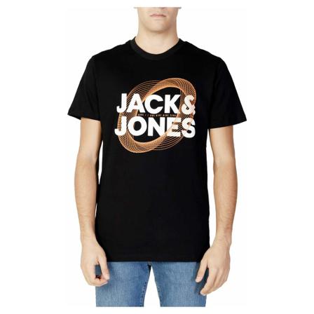 Jack & Jones, T-Shirts Zwart, Heren, Maat:L