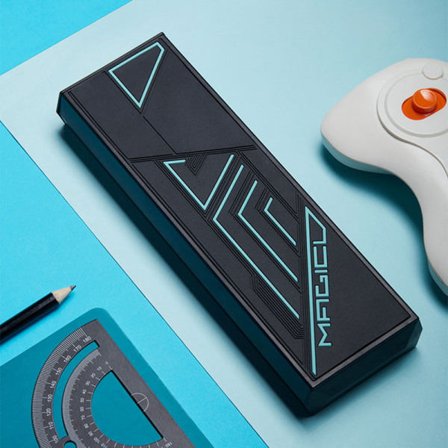 Valaiseva taikakynäkotelo tytöille peruskoululaisille luova A2