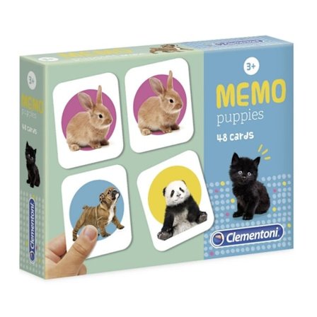 Memo Memory Spel - Djurungar