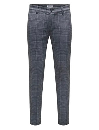 Onsmark Check 020923 Pant Grey ONLY & SONS