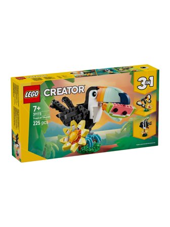 Lego Creator Lego unisex Wild Animals: Tropical Toucan, ref.: 31173, trade line: LEGO Creator, material:100% plastic