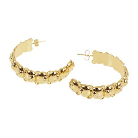 Moschino, Earrings Geel, Dames, Maat:ONE Size