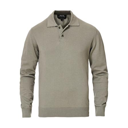 A.p.c. Polo Shirts , Groen , Heren , Maat: M