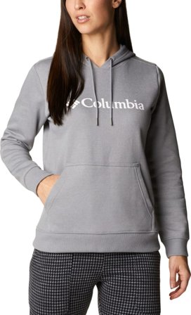 Columbia Montrail Women's Columbia Logo Hoodie long-sleeved sweaters Grey XL