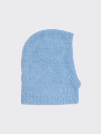 Holzweiler - Tine Fluffy Balaclava - Light Blue - Womens - One size