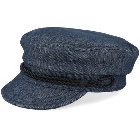 CTH Ericson - Blå vega Keps - Kids Oscar Jr. Organic Denim Blue Vega Cap @ Hatstore