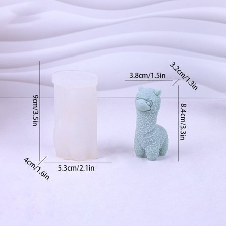 Alpakka silikon lysform Silikonform S S