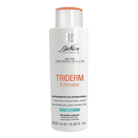 Bionike Triderm Intimate Detergente con Antibatterico pH 3.5 500ml - Igiene Intima