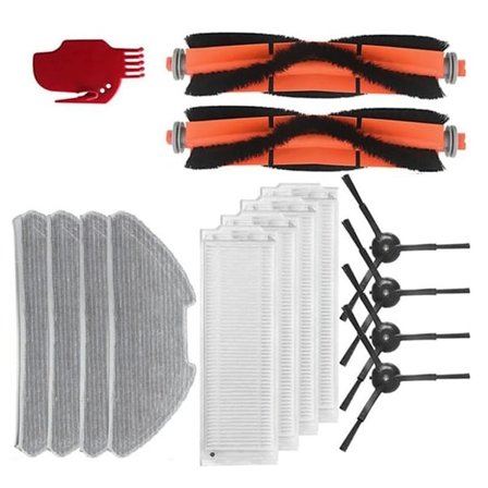 Filter och moppduk ersättning för Xiaomi Mi Robot Vacuum Mop 2 Pro MJST1S Dammsugare