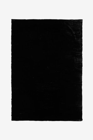 Venture Home - Gulvtæppe Nina - Sort - Luv- & ryatæpper - 230X160 - Fra Homeroom