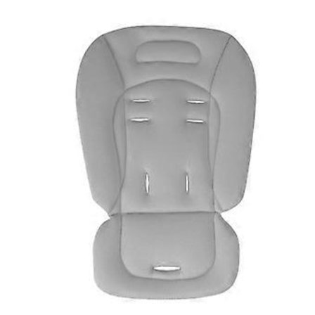 Mjuk och ventilerande sittdyna för barnvagn, fuktsäker och stötsäker, bekväm dyna för barnvagnar, ljusgrå