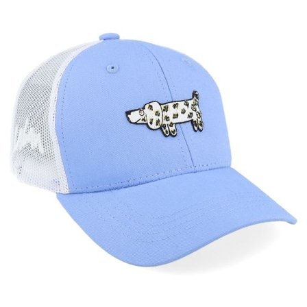 Lilla Spöket Laban - Svart trucker Keps - Kids Rufus Light Blue Trucker @ Hatstore