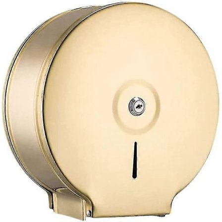 Toiletpapirholder i bronze, væghængt toiletpapirdispenser i messing