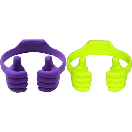 Thumbs Up 2-pak Tablet Stand, Tablet Display Stand Holder til skrivebord, Tablet Stand Kompatibel med iPad-serien, Samsung Galaxy Tabs