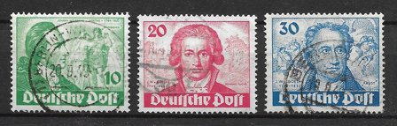 Berlin 1949 - AFA 61 - 63 - Stemplet