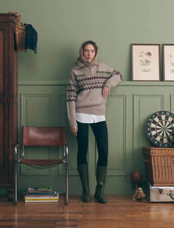 Maison Labiche Privat Jacquard - Beige - M