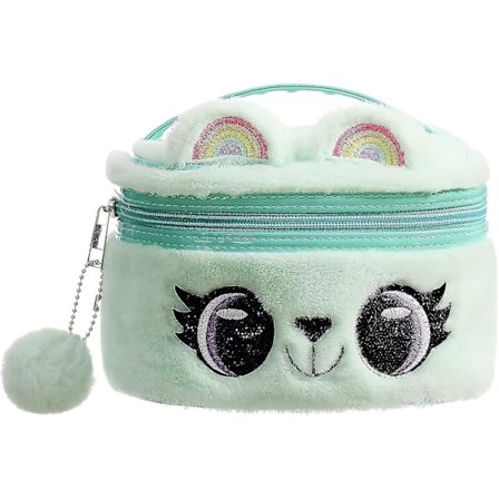 Stor Blyantboks for Jenter, Søt Stasjonærboks med Tegneserie-Dyr, Penneholder for Barn, Gave