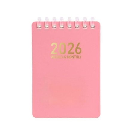2025 Mini Simpel Lille Bordkalender Lomme Bærbar Tilbehør Dekoration Plan