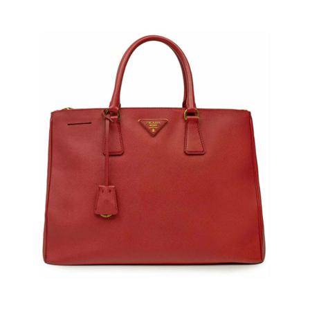 Prada Vintage, Pre-owned Handbags Rood, Dames, Maat:ONE Size,leer