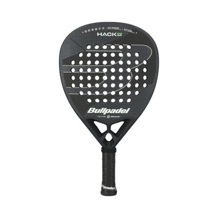 Bullpadel Hack 03 Comfort XSERIES – diamantformat padelracket med Black EVA och Fibrix