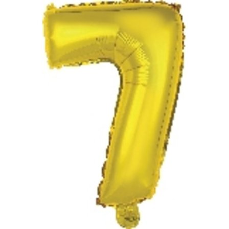 Gaggs Folio Ilmapallo Numero Ilmapallo Numero 7, 86 cm, Kulta