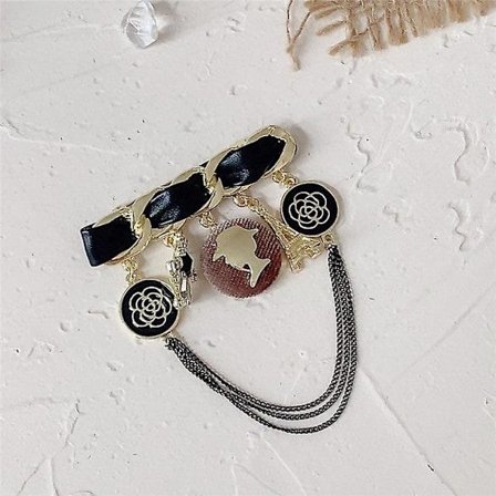 Pärlblomma CC Broscher För Damkläder Brosch Xin3002702