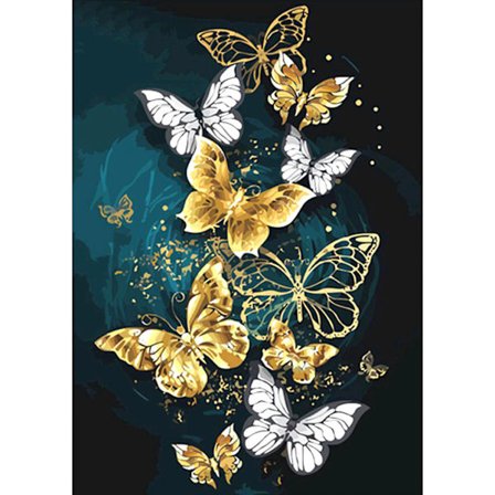 5D diamantmaleri, diamantmaleri fuld rhinestones - 5D fuld diamant håndlavet DIY, til boligindretning, 30 * 40 cm