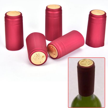 10 st Cover Vinflasktätning Tillbehör PVC Heat S