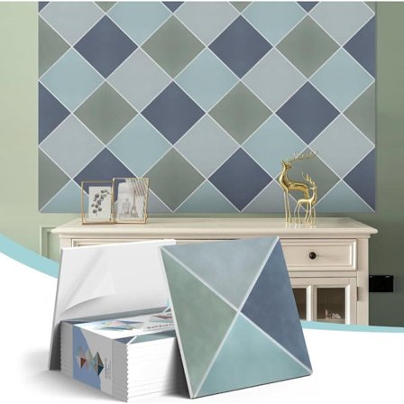 12-pakning 3D Akustikkpaneler, Lydisolerende Veggpaneler Selvklebende for Studio & Hjem, 30x30cm_OF