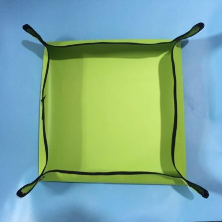 Hageplanleggingsmatte for hjemmebruk, vellykket grønn plante, ompotting, snuing av potter, blanding av jord, blomstermatte Green 75 * 75cm
