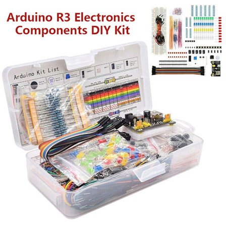 DIY Electronics Components Kit 830 Tie-point Breadboard for Ard