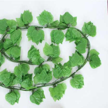 12 stk. kunstig efeu 2,4 m hver, kunstig bundt dekoration