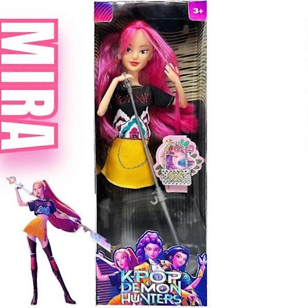 Kpop 2026 Demon Hunters Uusi tyttöbändi Korkea ulkonäkö Kumipupu Nivelletty liikuteltava nukke Lasten syntymäpäiväyllätyslahja [DB]