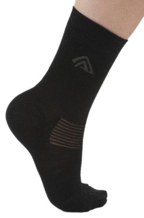 Aclima Wool Liner Socks Jet Black