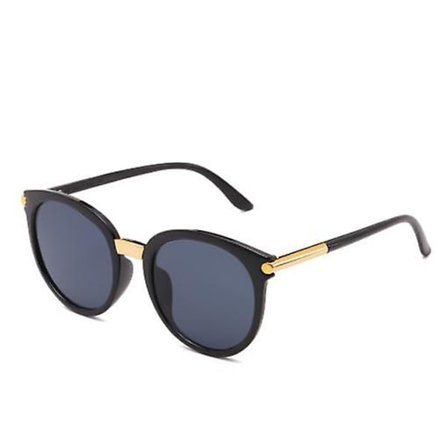 Klassiska runda vintage solglasögon Dam modemärke Design Spegel Solglasögon Kvinnliga nyanser Retro Gafas Oculos De Sol Uv400