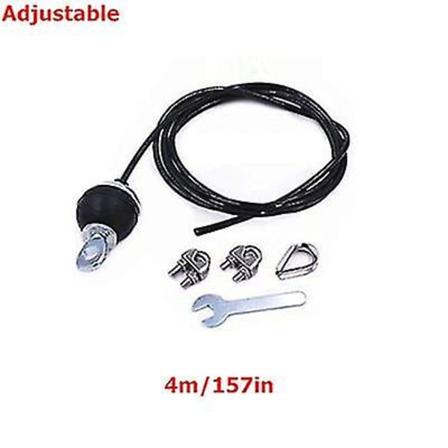 2m-5m Treningskabel Wire Rope Heavy Duty Stål Erstatningsdeler For Hjemmetrening Fitness Kabel Trinse Tilbehør Dia 5mm Adjustable-4M
