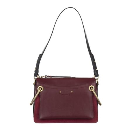 Chloé Pre-owned, Roy Shoulder Bag Leather Calf Rood, Dames, Maat:ONE Size