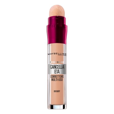 Maybelline New York Correttore Multiuso Cancella Età Buff (08) - Correttore