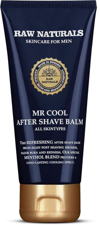 Raw Naturals Mr Cool After Shave Balm 100 ml, Mænd, Barbering, Aftershave & Balsam