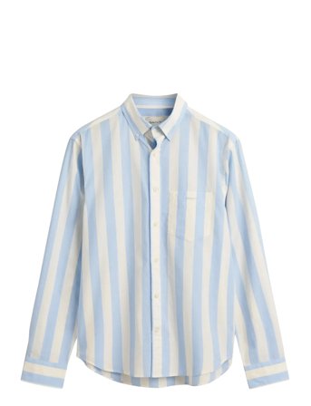 Reg Poplin Parasol Stripe Shirt Blue GANT