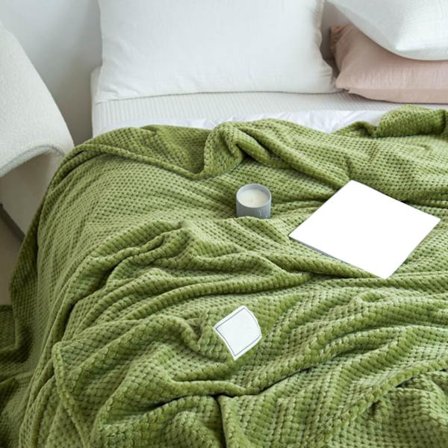 Viilentävä peitto, maitovillasta valmistettu, ristikkäiskuvioitu peitto, kesäkäyttöön, kylmä, yksinkertainen päiväpeitto sohvalle, sänkyyn, toimistoon