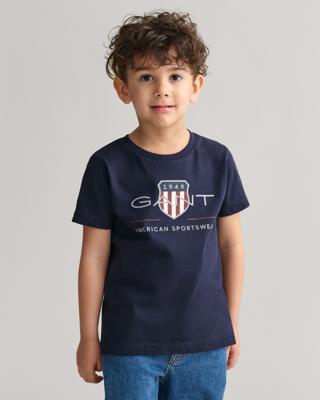 GANT - Kids Archive Shield T-skjorte - Unisex - 98/104