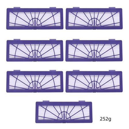 HEPA-filter for Neato Botvac robotstøvsuger 202 × 60 mm - 7-pakning