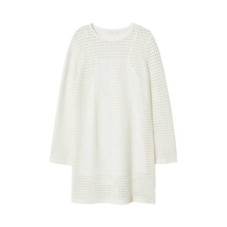 Mango - Klänningar - Beige - Dam - Storlek: S, Dam, Storlek: S